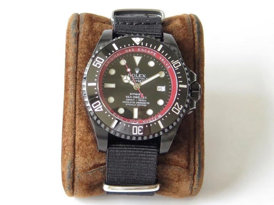 SEA-DWELLER DEEPSEA 44MM CUSTOM ALL BLACK BAMFORD TEXTILE