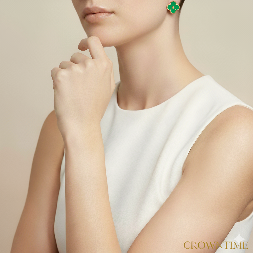 VAN CLEEF KÜPE - ALTIN/YEŞİL