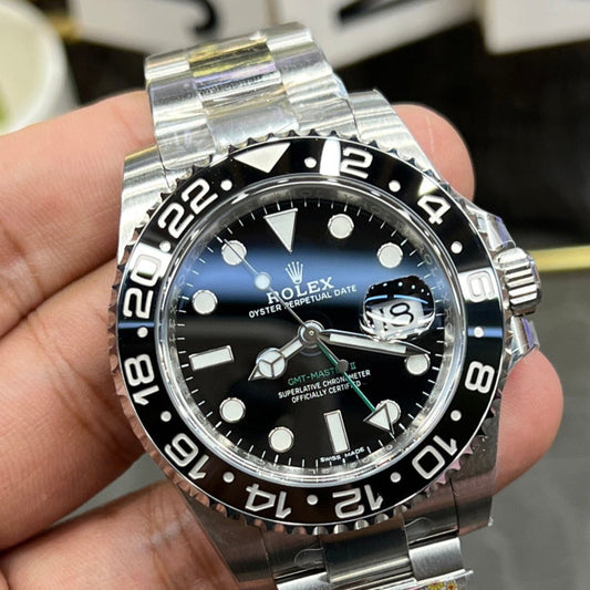 Rolex GMT-Master ll 40mm Silver Black
