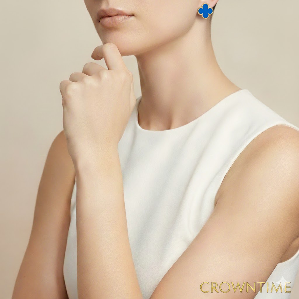 VAN CLEEF KÜPE - ALTIN/MAVİ