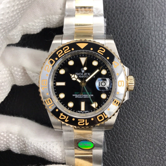 GMT-MASTER II STAINLESS STEEL YELLOW GOLD