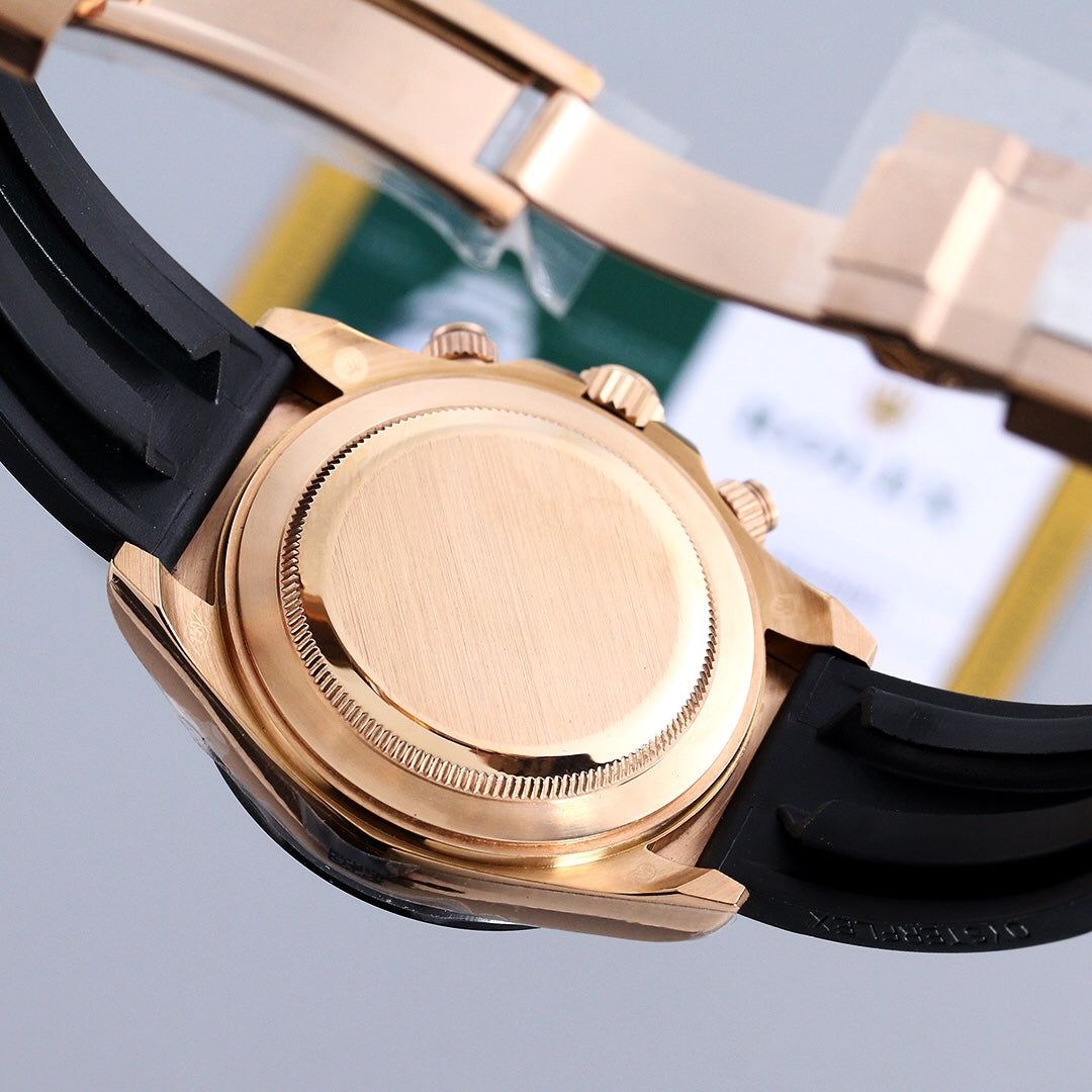 DAYTONA 40 CERAMIC ROSE GOLD METEORITE DIAL