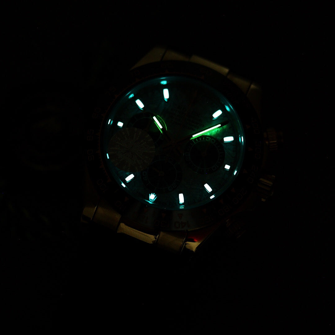 DAYTONA 40 CERAMIC ROSE GOLD METEORITE DIAL