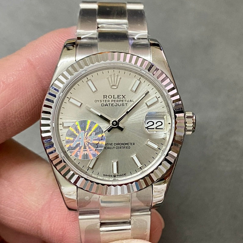 DATEJUST 31MM STEEL GREY DIAL