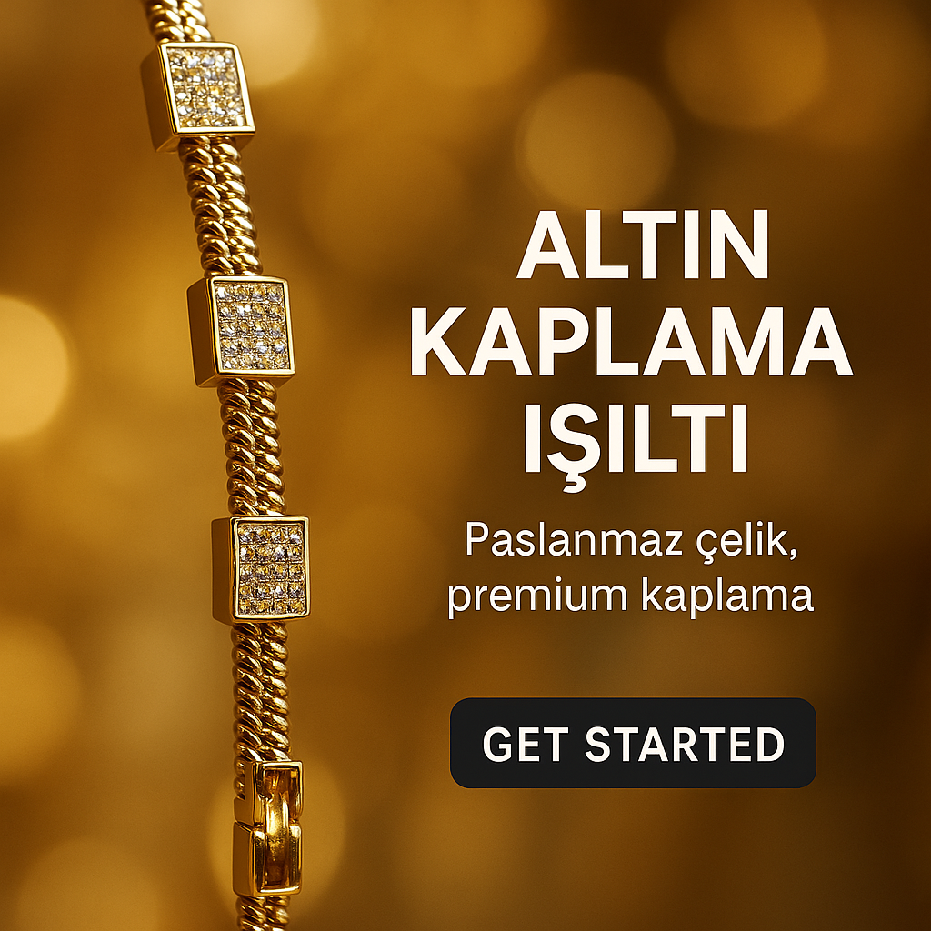 💎 FULL TAŞLI Altın Kaplama Bileklik