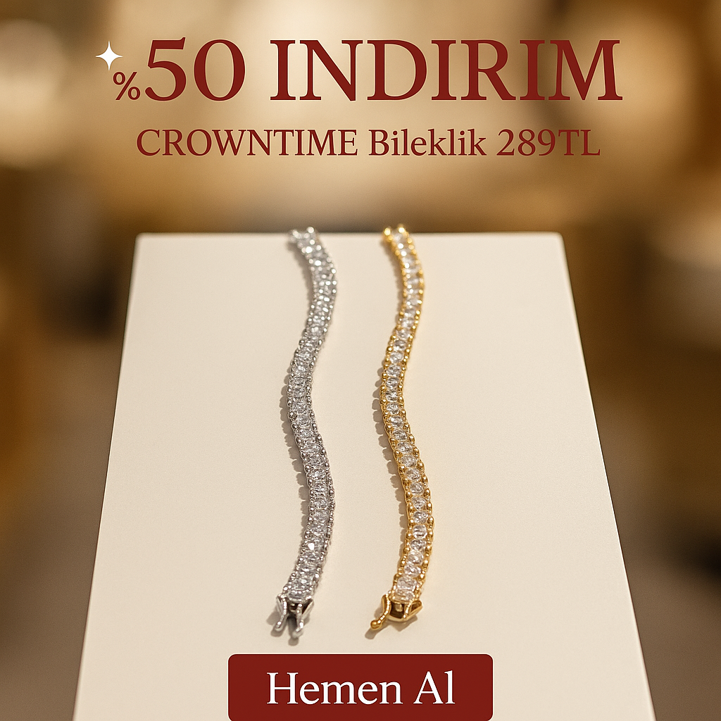 💧 Su Yolu Tasarım Full Taşlı Bileklik