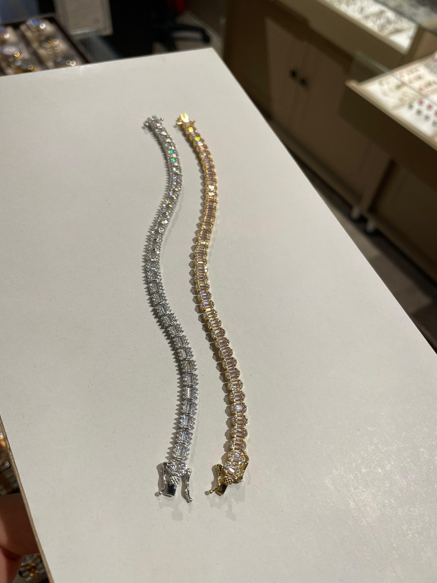 💧 Su Yolu Tasarım Full Taşlı Bileklik