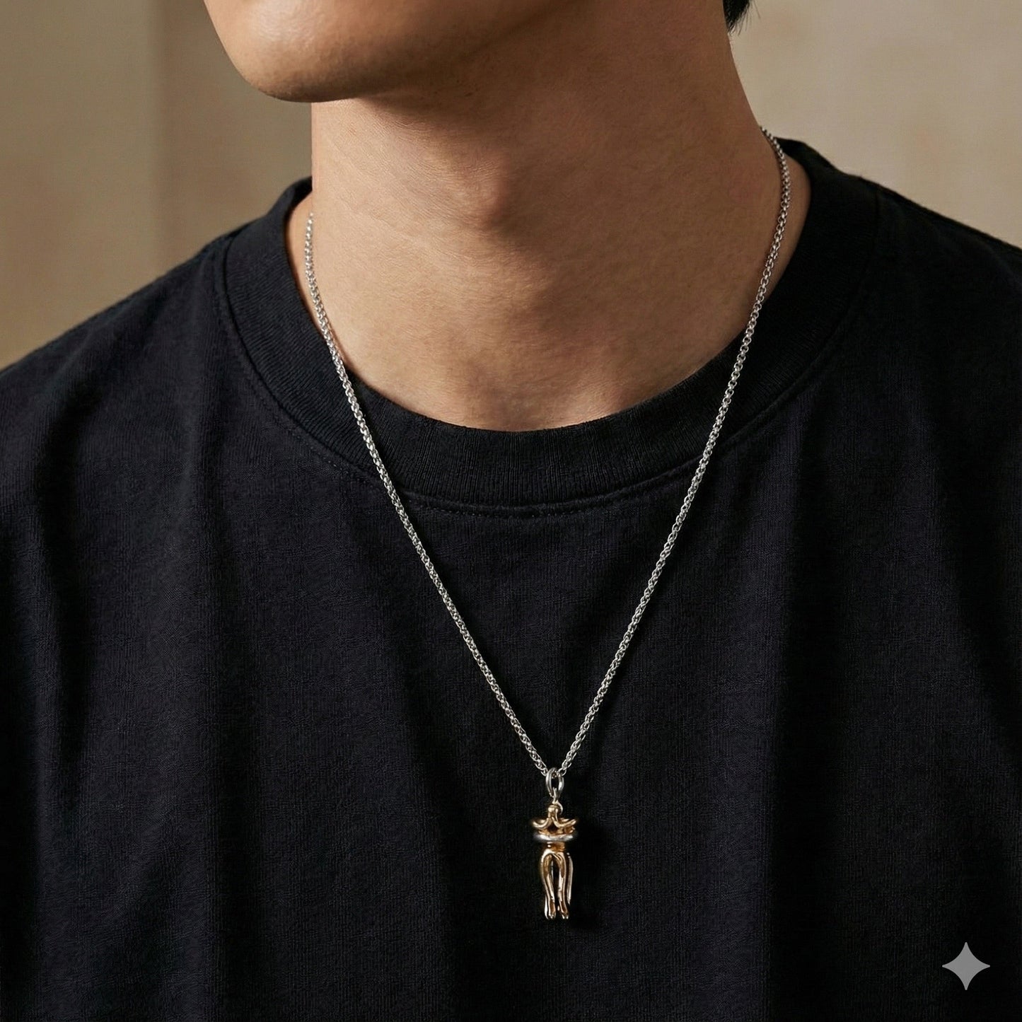 Sarılan Çift Kolyesi