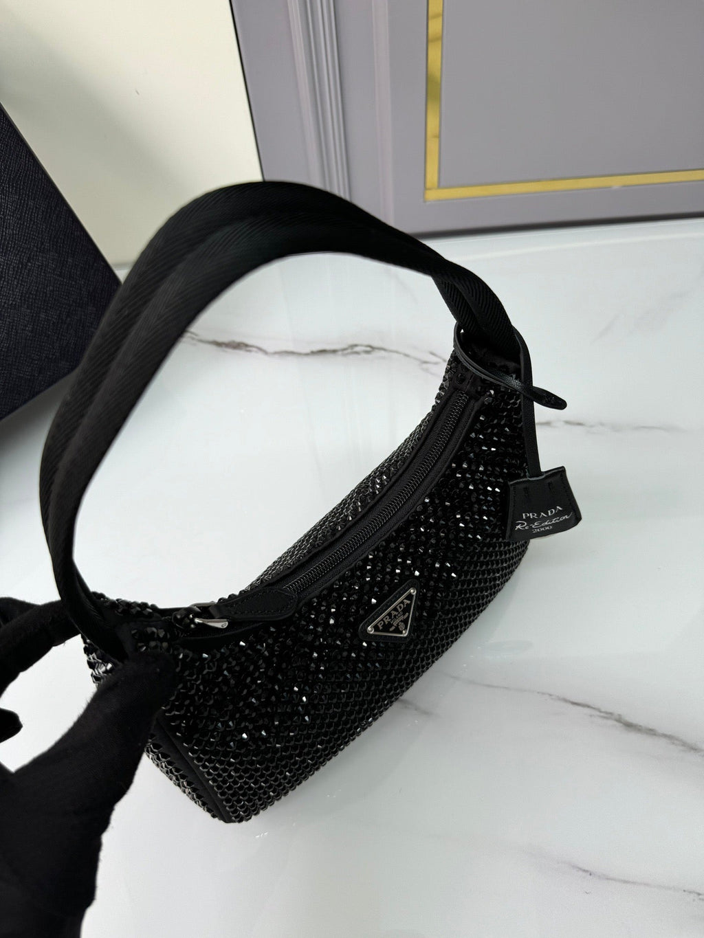 Pra Çanta Full Taşlı