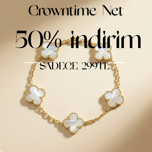 CLOVELLA Bracelet - Gold/White