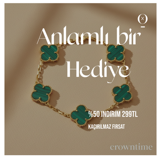 CLOVELLA  Bracelet - Gold/Green