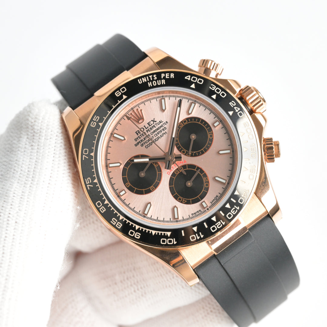 Rolex Daytona 40mm Pink Gold Black