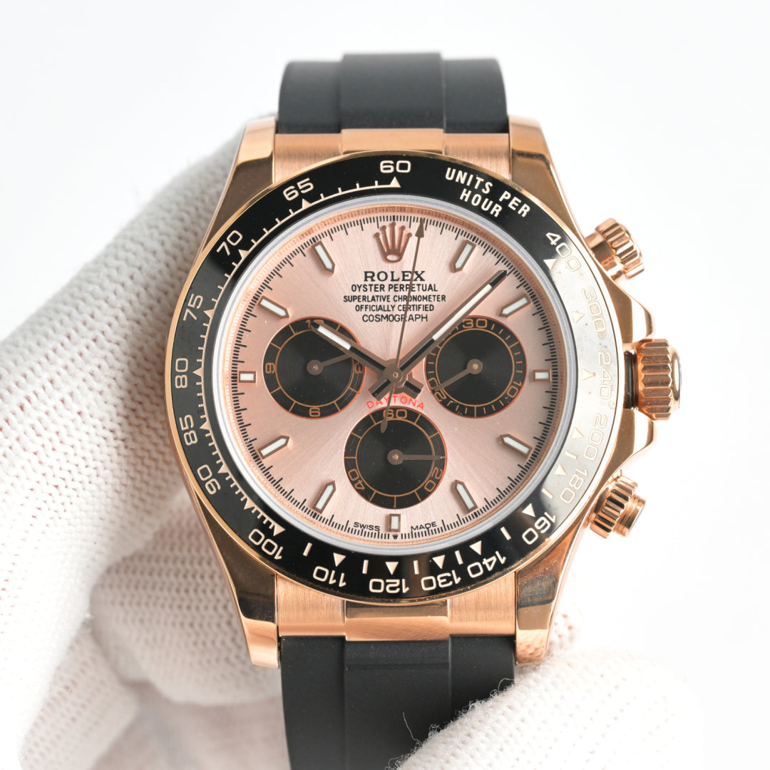 Rolex Daytona 40mm Pink Gold Black