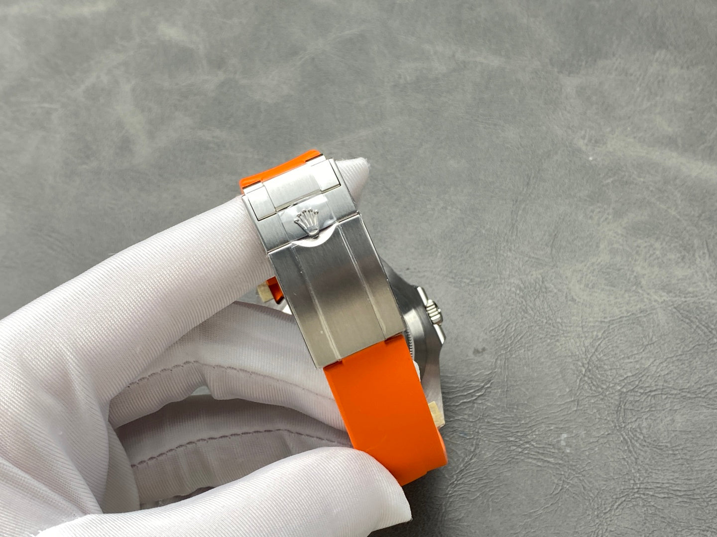 Rolex Explorer II 42mm Orange Silver White Dial