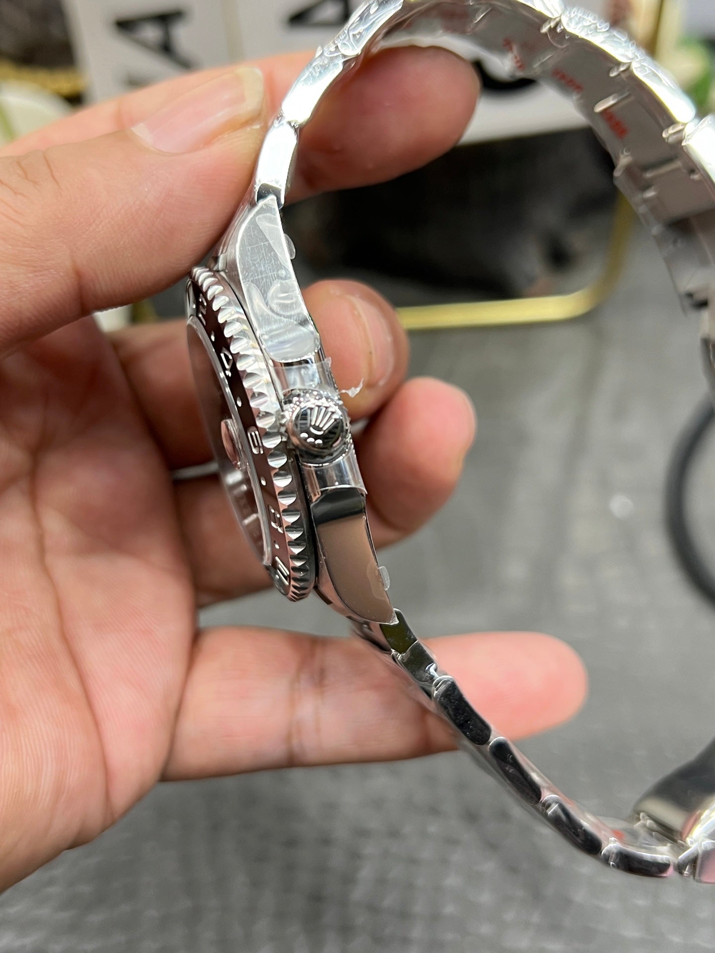 Rolex GMT-Master ll 40mm Silver Black