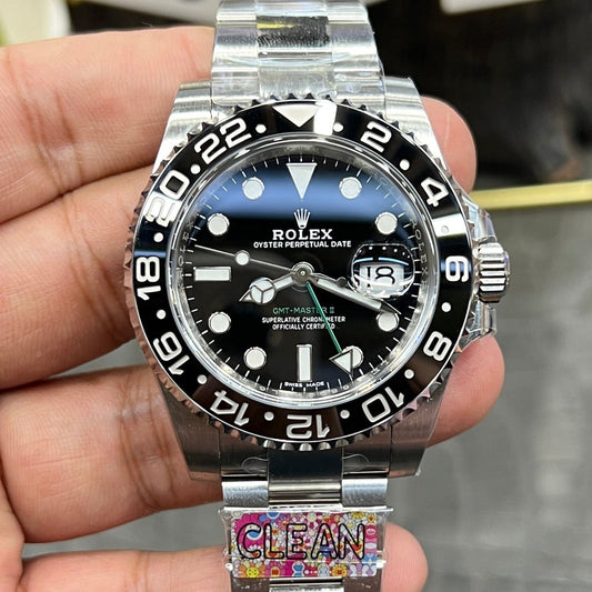 Rolex GMT-Master ll 40mm Silver Black