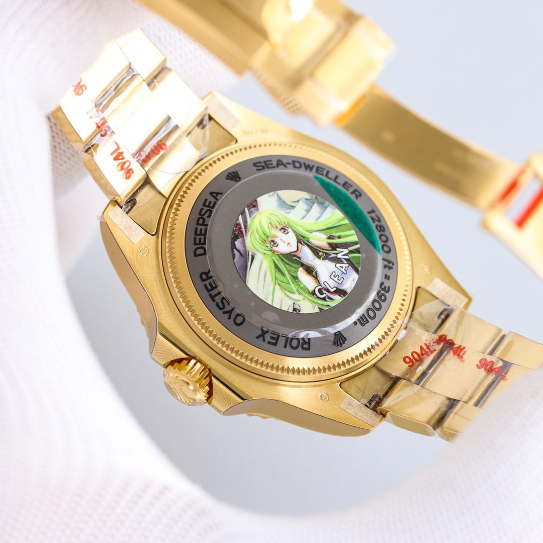 Rolex Sea-Dweller Deepsea 44mm Gold Blue