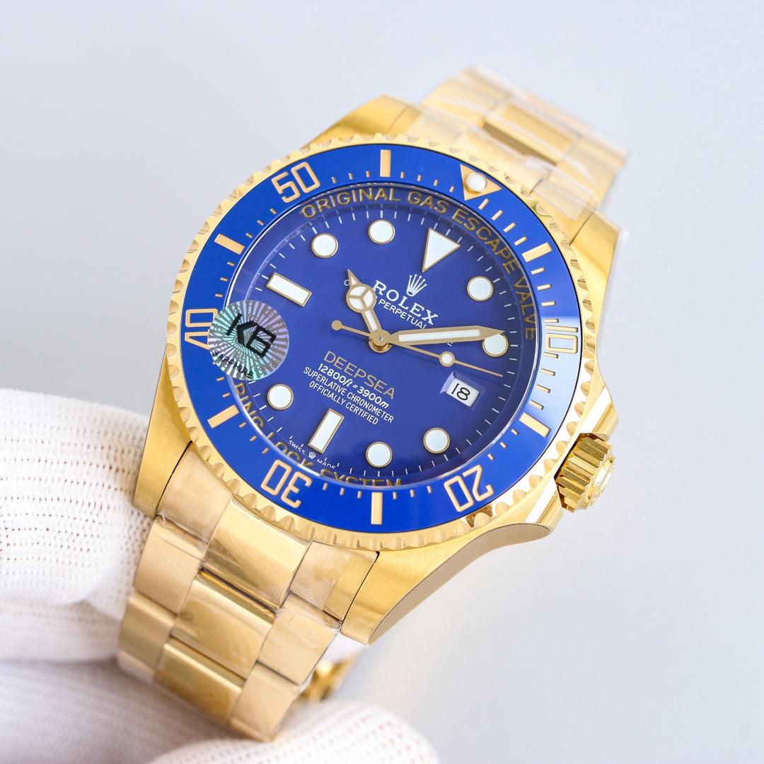 Rolex Sea-Dweller Deepsea 44mm Gold Blue