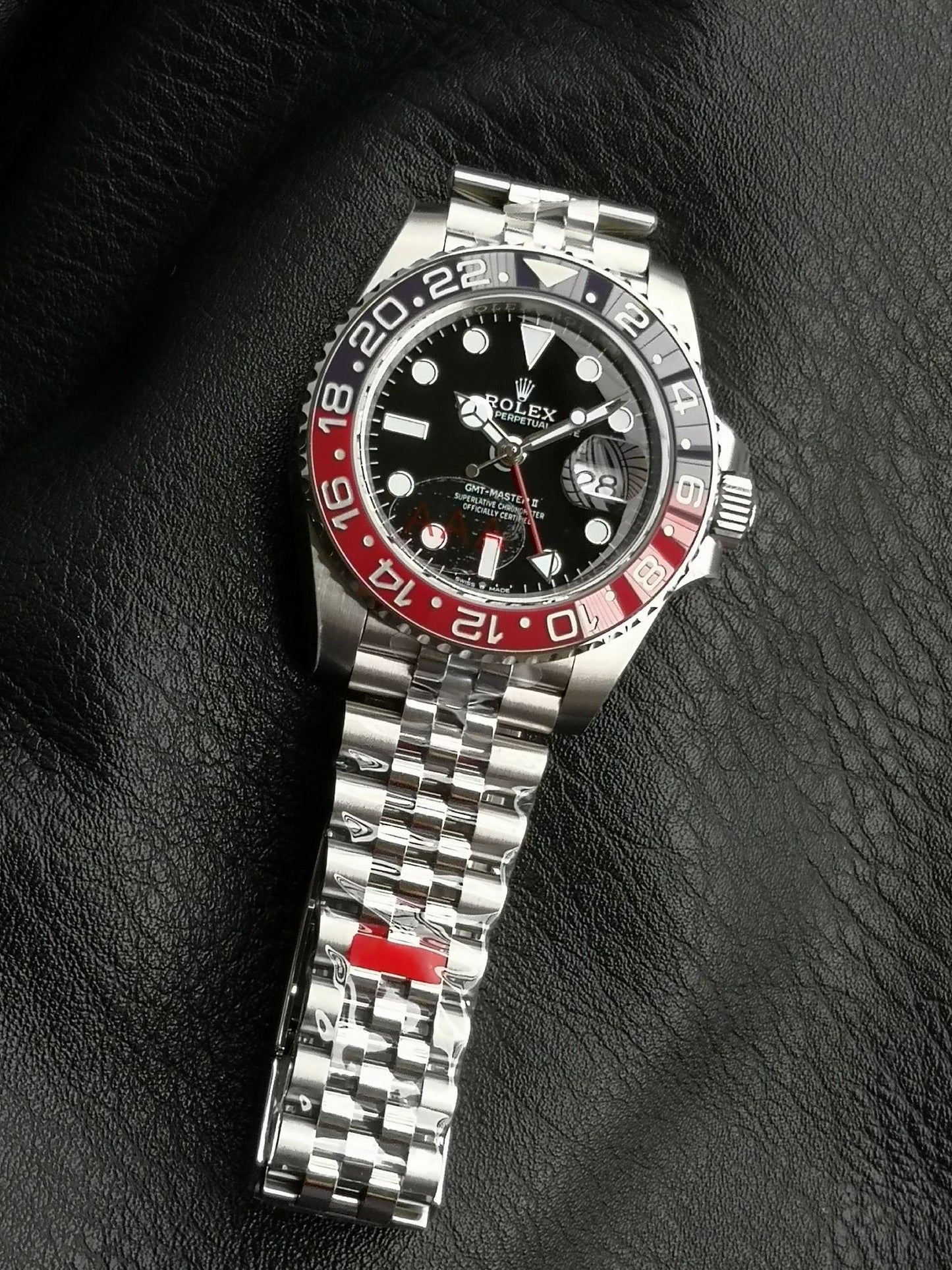 Rolex GMT Master 40mm Silver Black Dial