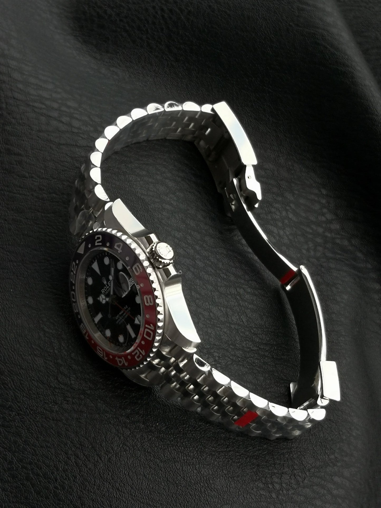 Rolex GMT Master 40mm Silver Black Dial