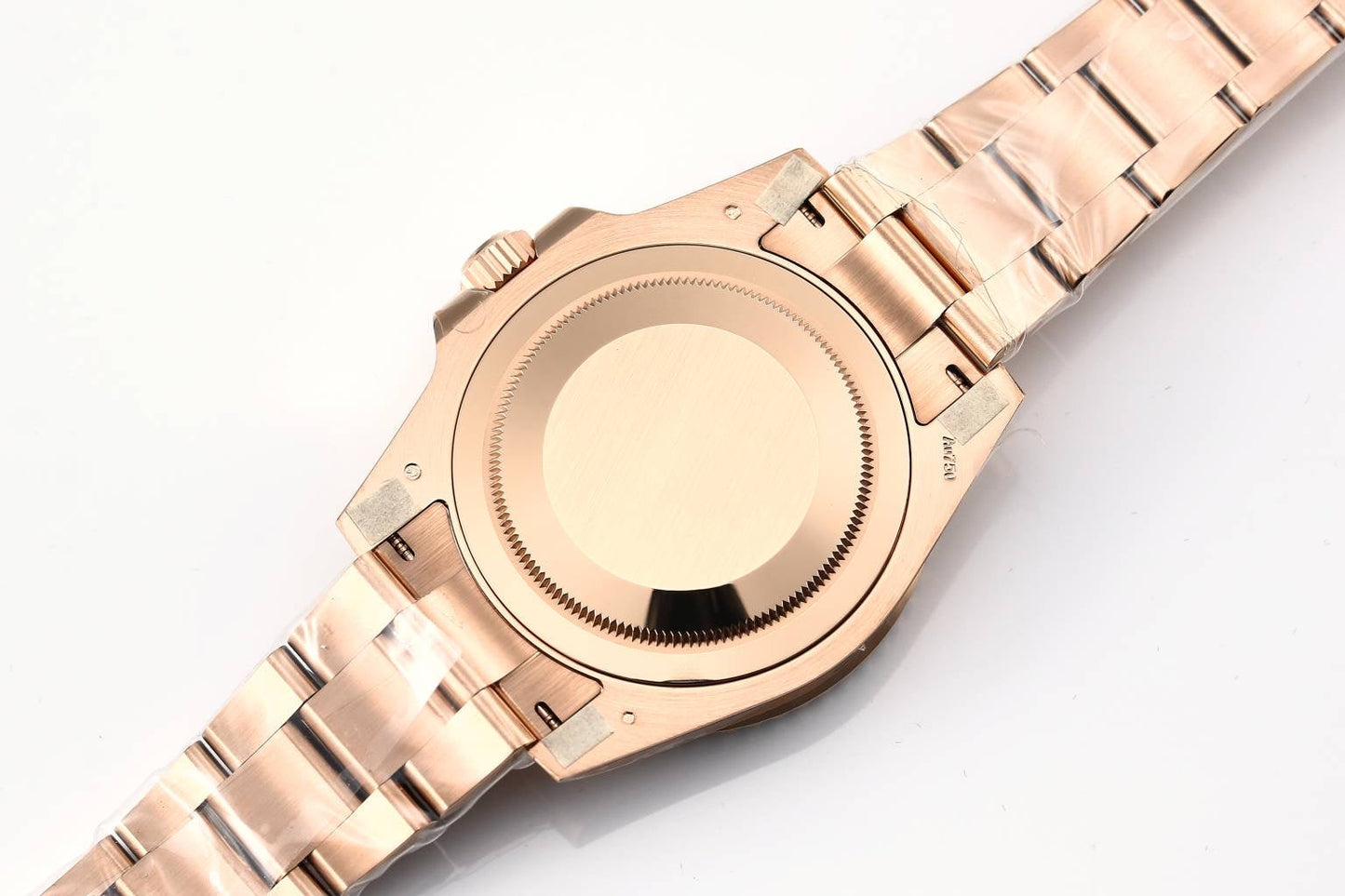 Rolex 25 GMT- Master 40mm Pink Gold Black Dial