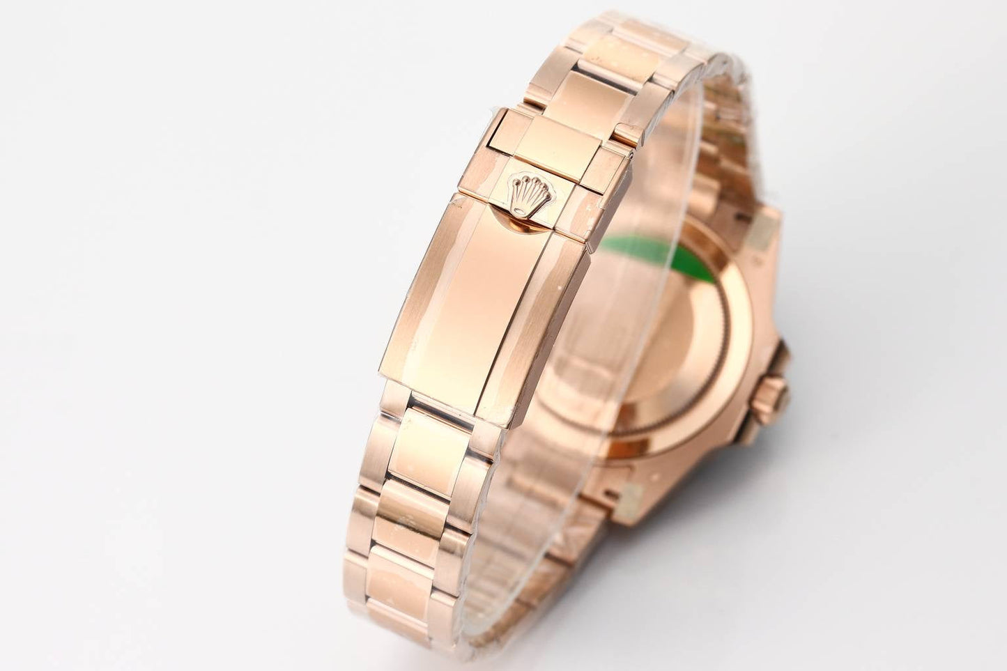 Rolex 25 GMT- Master 40mm Pink Gold Black Dial