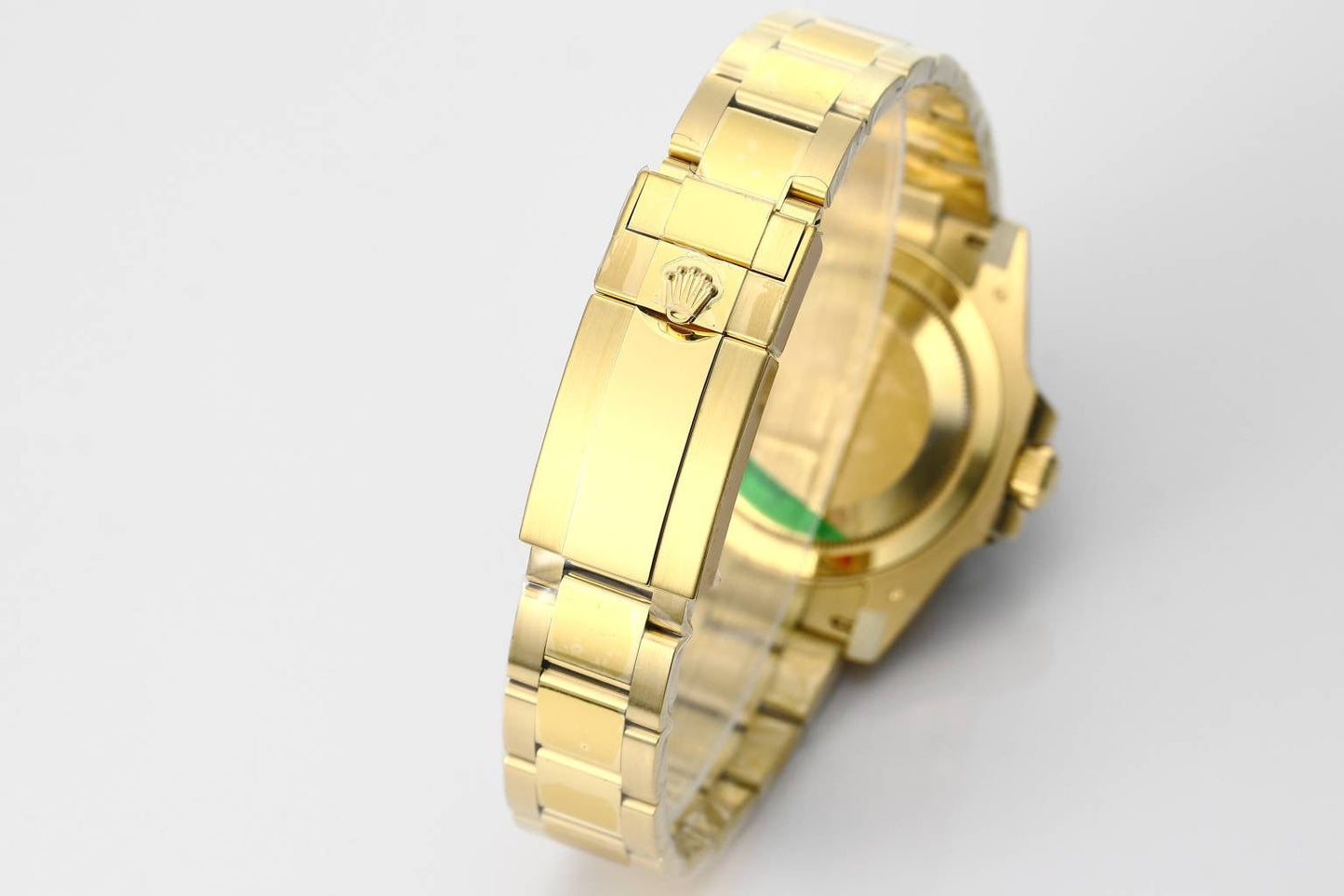 Rolex 25 GMT- Master II 40mm Gold Green Dial