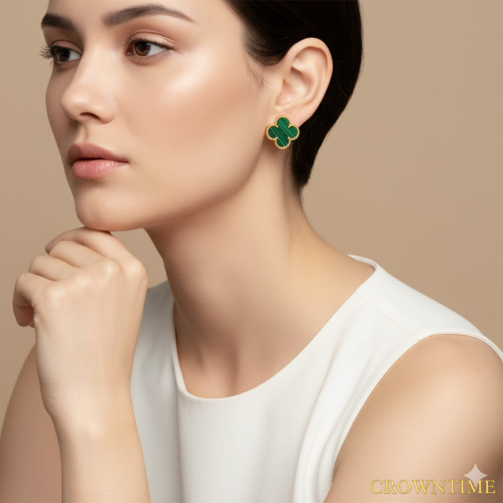 VAN CLEEF  KÜPE - ALTIN/YEŞİL