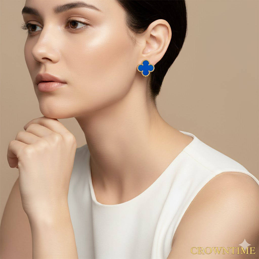 VAN CLEEF   KÜPE- ALTIN/MAVİ