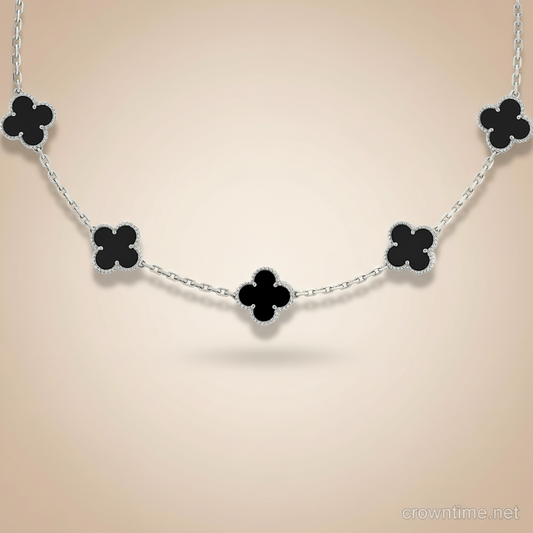 VAN CLEEF   KOLYE  - SILVER/SİYAH