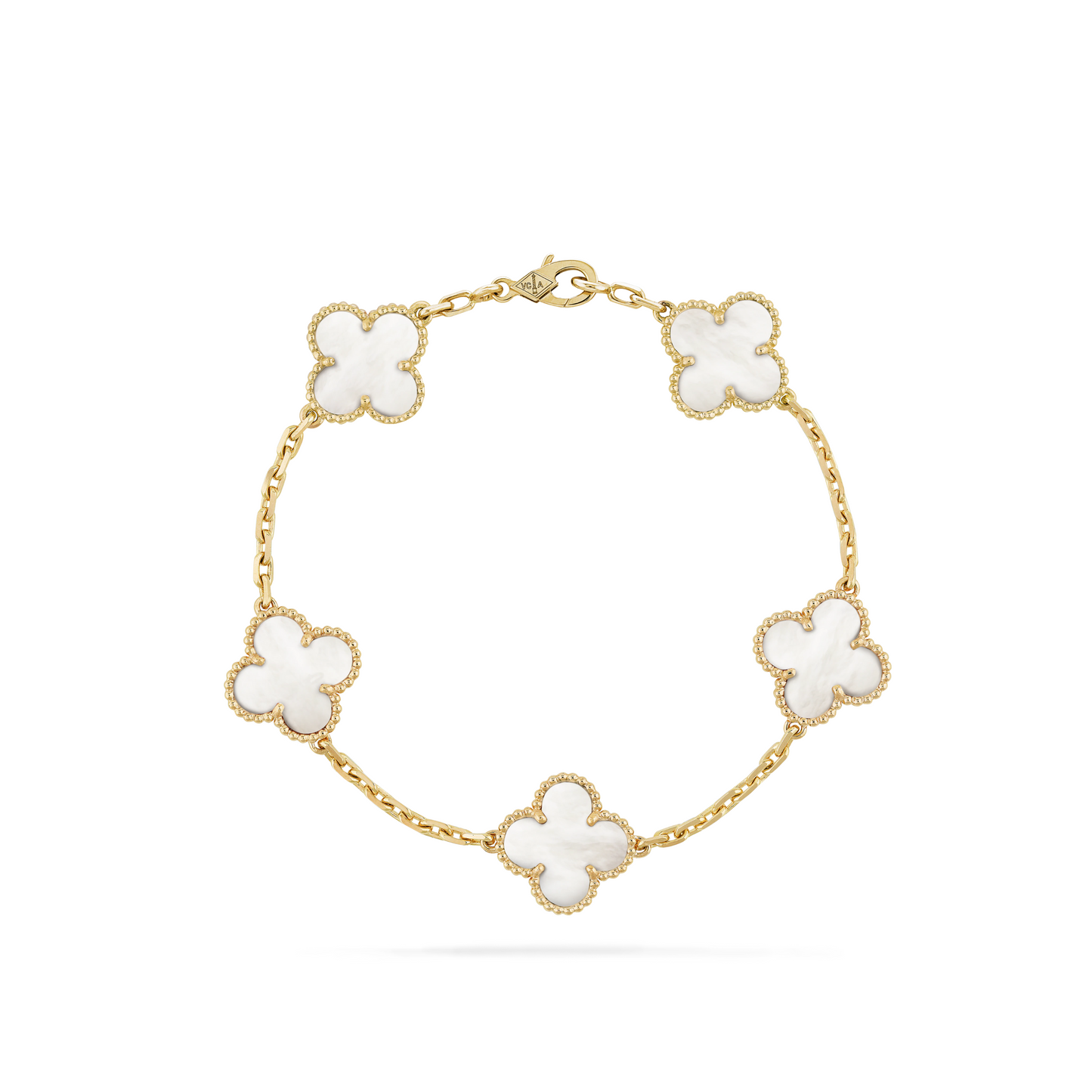 CLOVELLA Bracelet - Gold/White