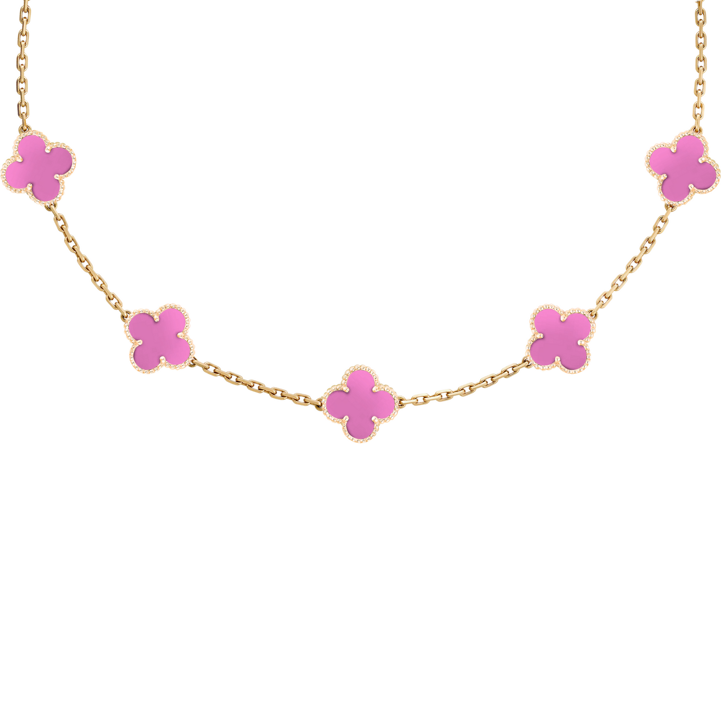 CLOVELLA Bracelet - Gold/Pink