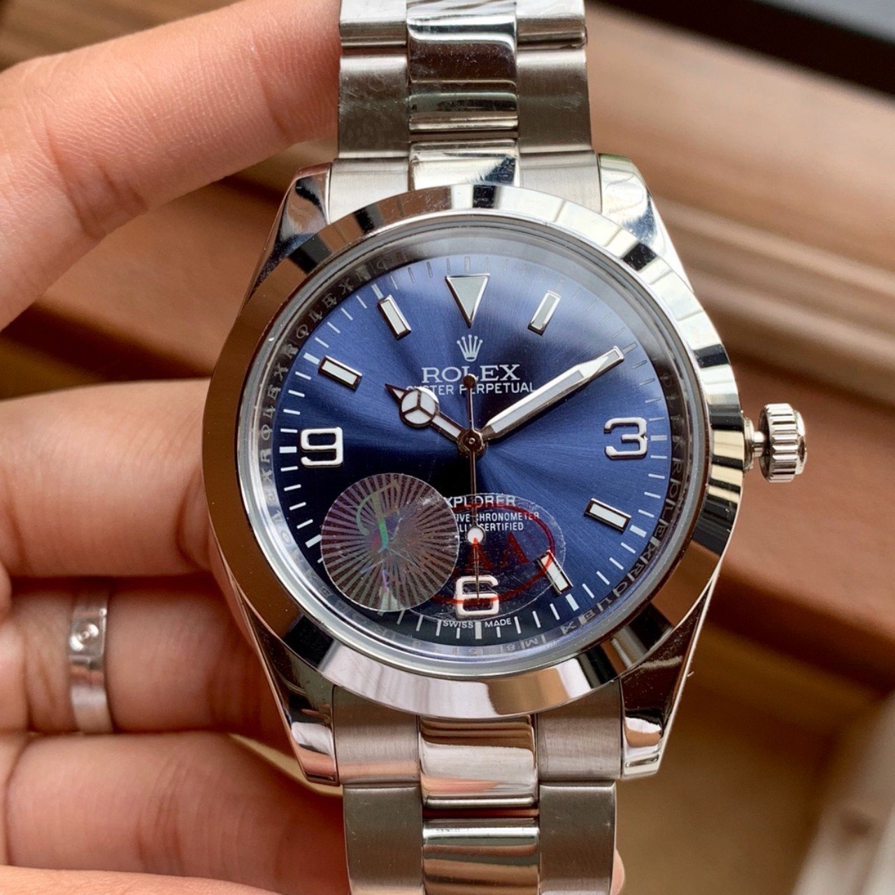 EXPLORER STAINLESS STEEL OYSTER BRACELET