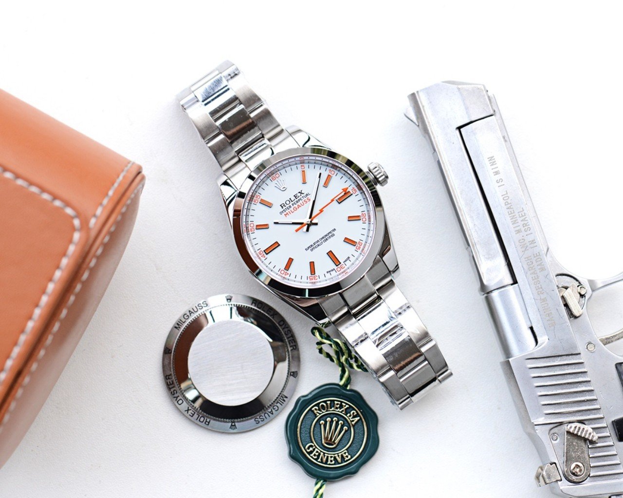 MILGAUSS STAINLESS STEEL WHITE DIAL