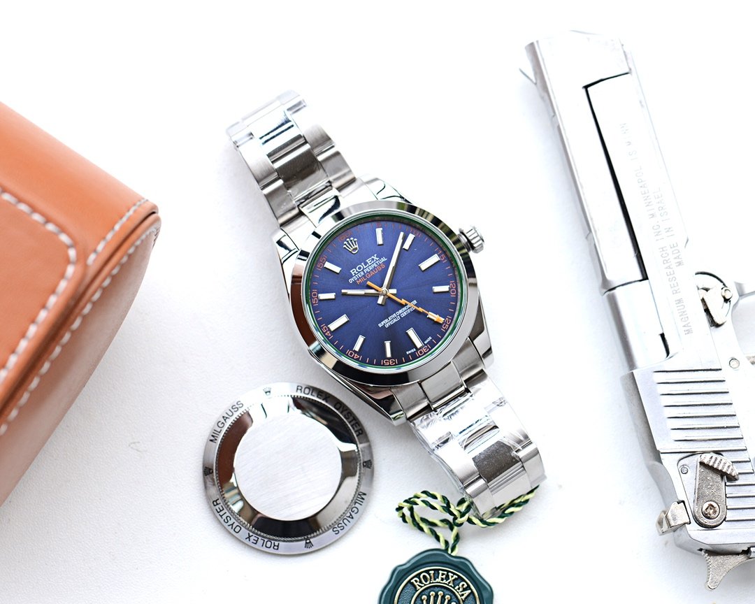 MILGAUSS STAINLESS STEEL BLUE DIAL